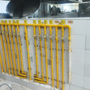 Instalación de red de gas